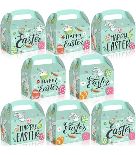 Amazon.com: Eavotoy 12 Pack Easter Decorative Gift Treat Boxes